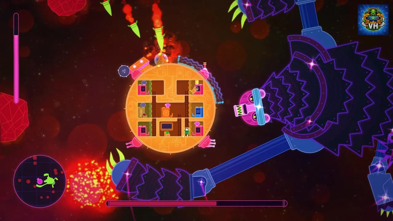 Lovers in a Dangerous Spacetime Nintendo Switch - ảnh màn hình 4
