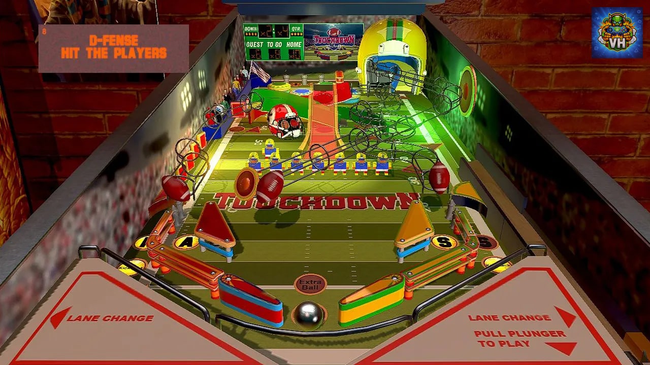 Touchdown Pinball Nintendo Switch - ảnh màn hình 3
