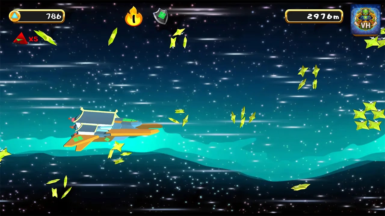 Cube Samurai: Run Squared Nintendo Switch - ảnh màn hình 1