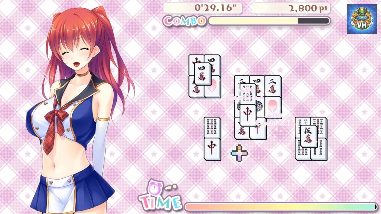 Delicious! Pretty Girls Mahjong Solitaire Nintendo Switch - ảnh màn hình 6
