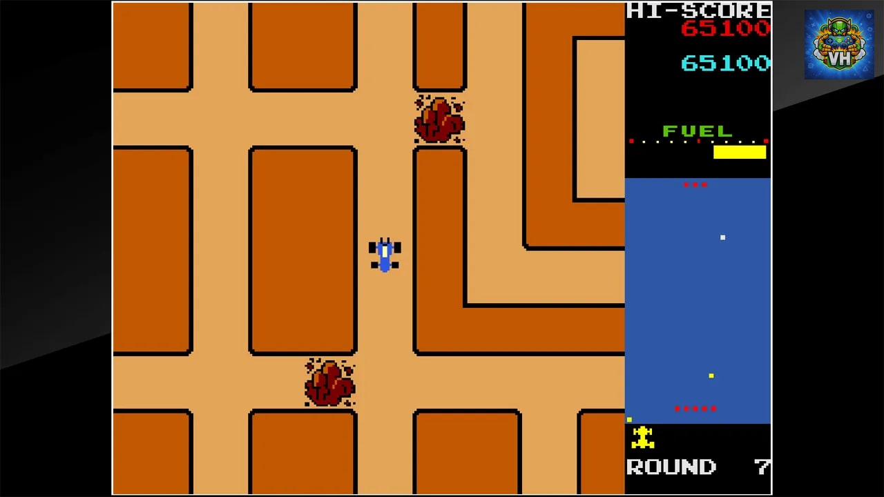 Arcade Archives RALLY-X Nintendo Switch - ảnh màn hình 3