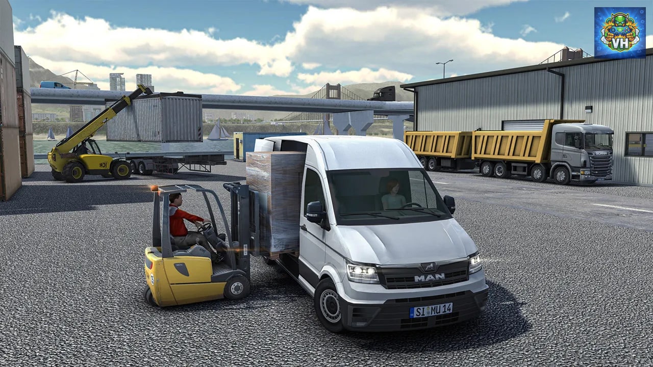 Truck and Logistics Simulator Nintendo Switch - ảnh màn hình 2