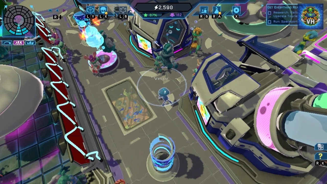 Spacebase Startopia Nintendo Switch - ảnh màn hình 6