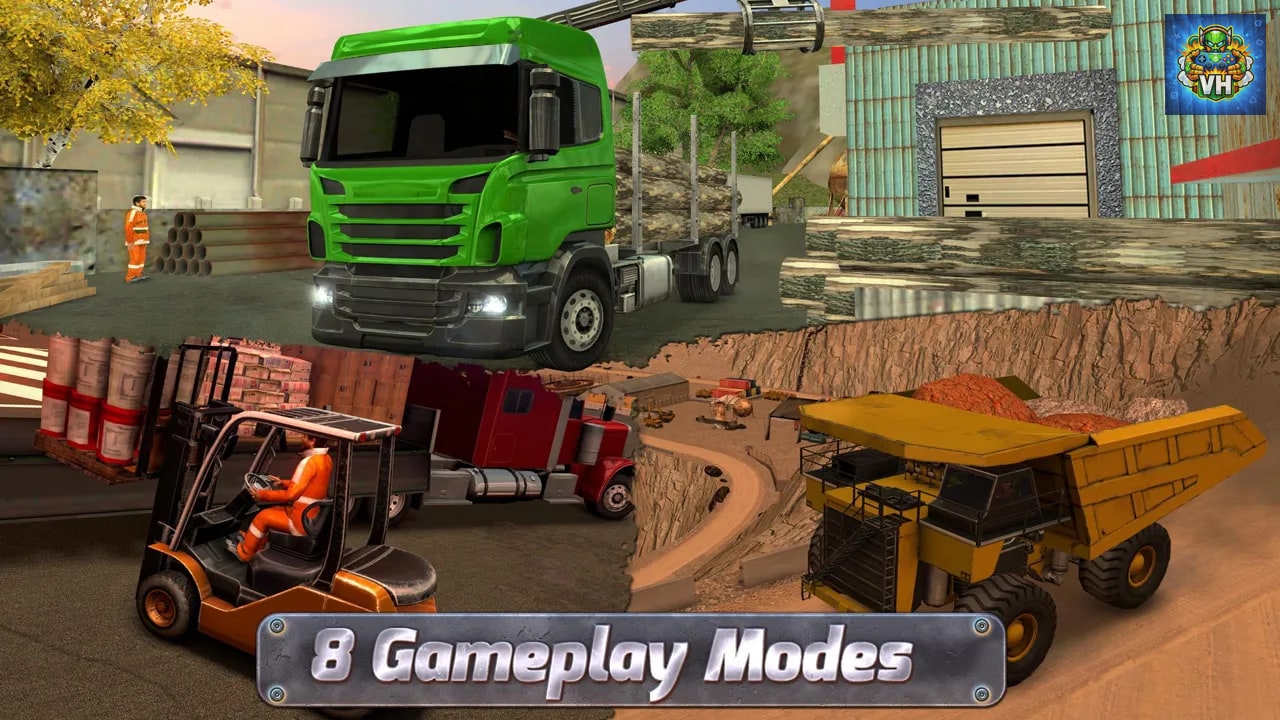 Extreme Trucks Simulator Nintendo Switch - ảnh màn hình 2