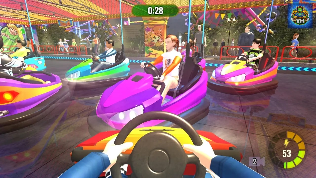 Ultimate Bumper Cars: Dodgems Nintendo Switch - ảnh màn hình 1
