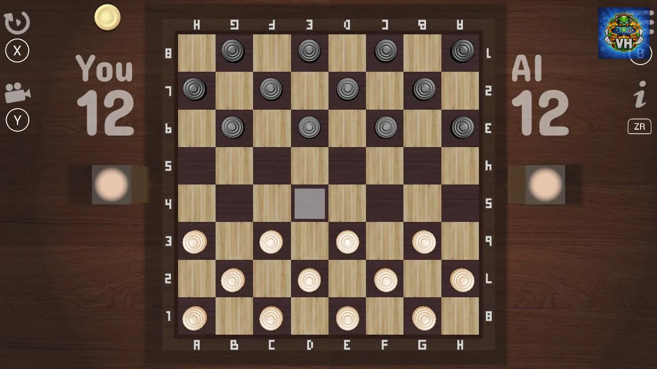 Classic Checkers Nintendo Switch - ảnh màn hình 2