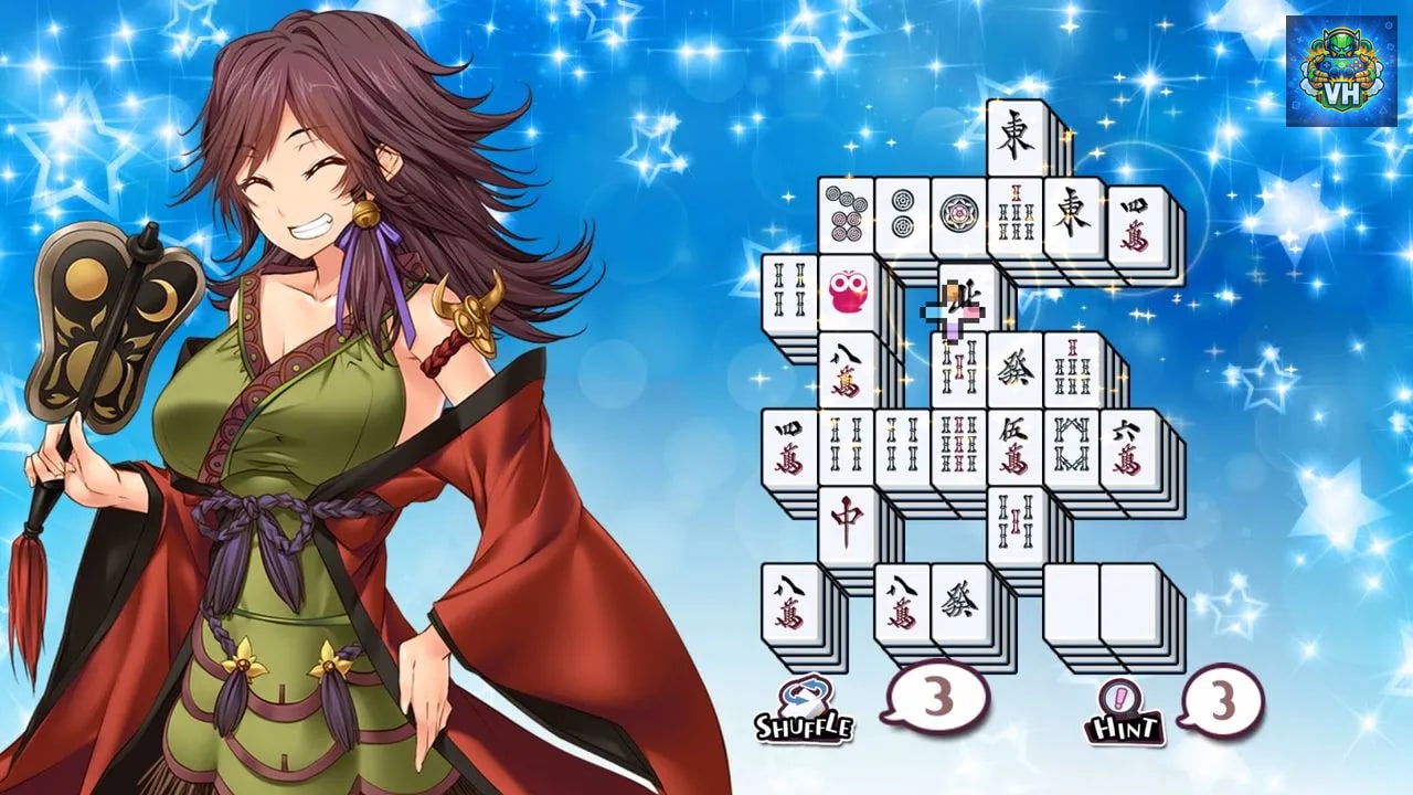 Delicious! Pretty Girls Mahjong Solitaire Nintendo Switch - ảnh màn hình 4