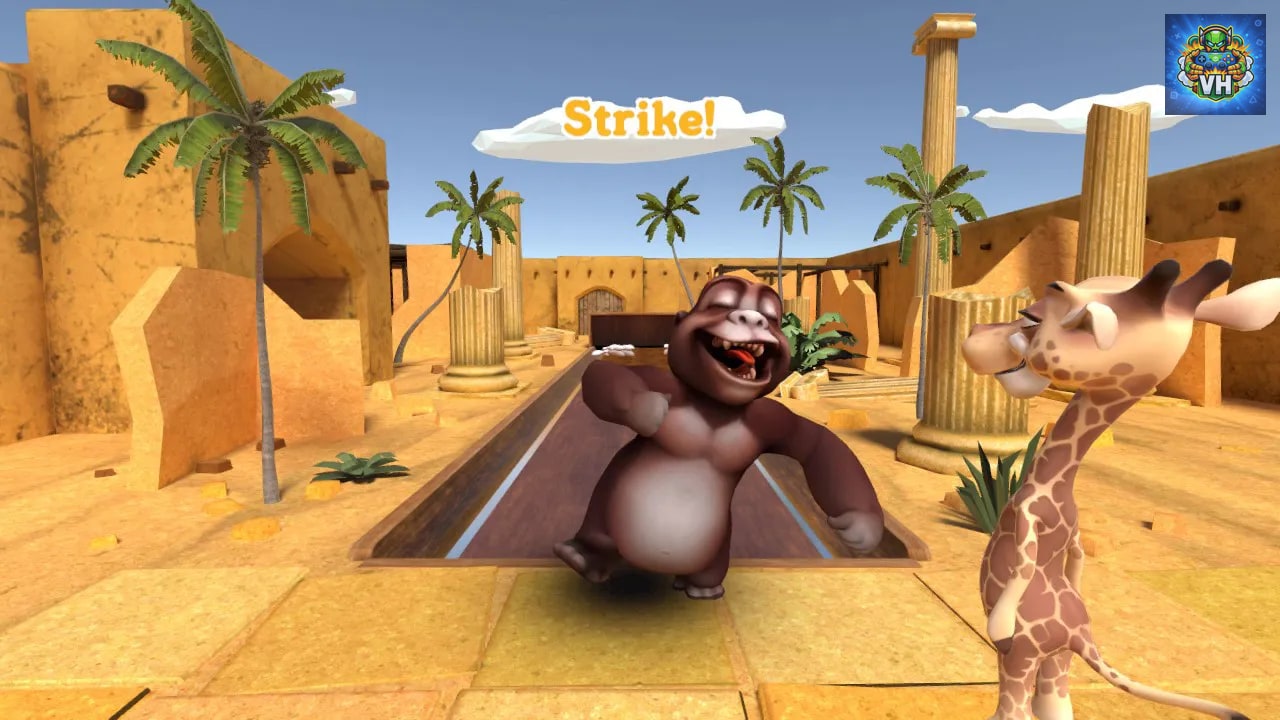 Happy Animals Bowling Nintendo Switch - ảnh màn hình 2