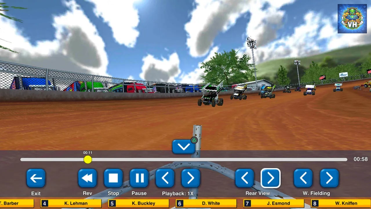 Dirt Trackin Sprint Cars Nintendo Switch - ảnh màn hình 11
