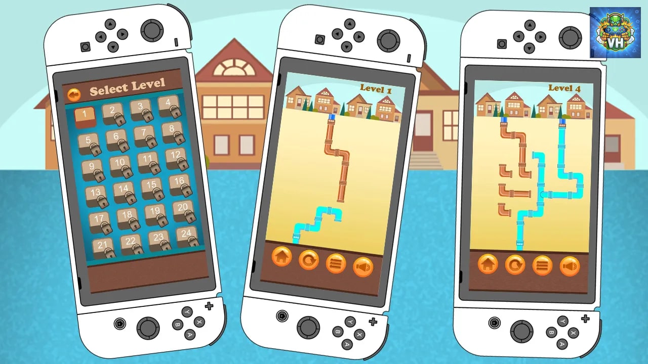 City Pipes Nintendo Switch - ảnh màn hình 1