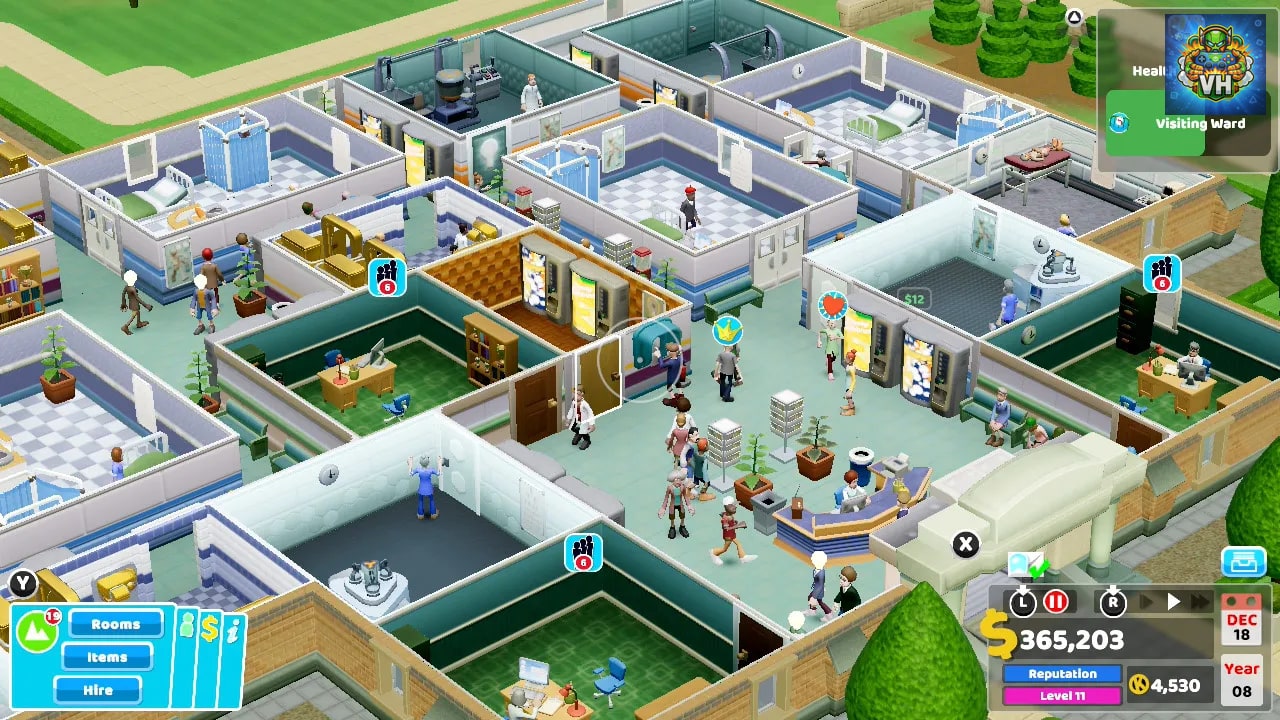 Two Point Hospital™ Nintendo Switch - ảnh màn hình 8