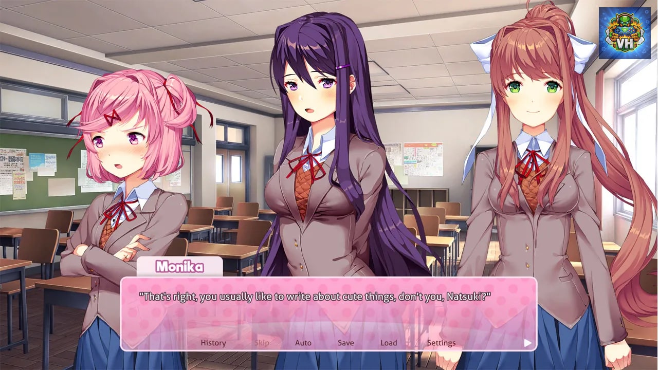 Doki Doki Literature Club Plus! Nintendo Switch - ảnh màn hình 3