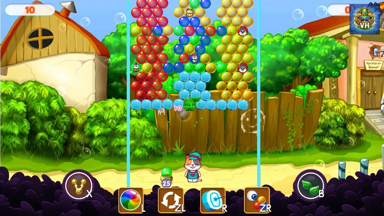 Animal Pals Bubble Pop Nintendo Switch - ảnh màn hình 2