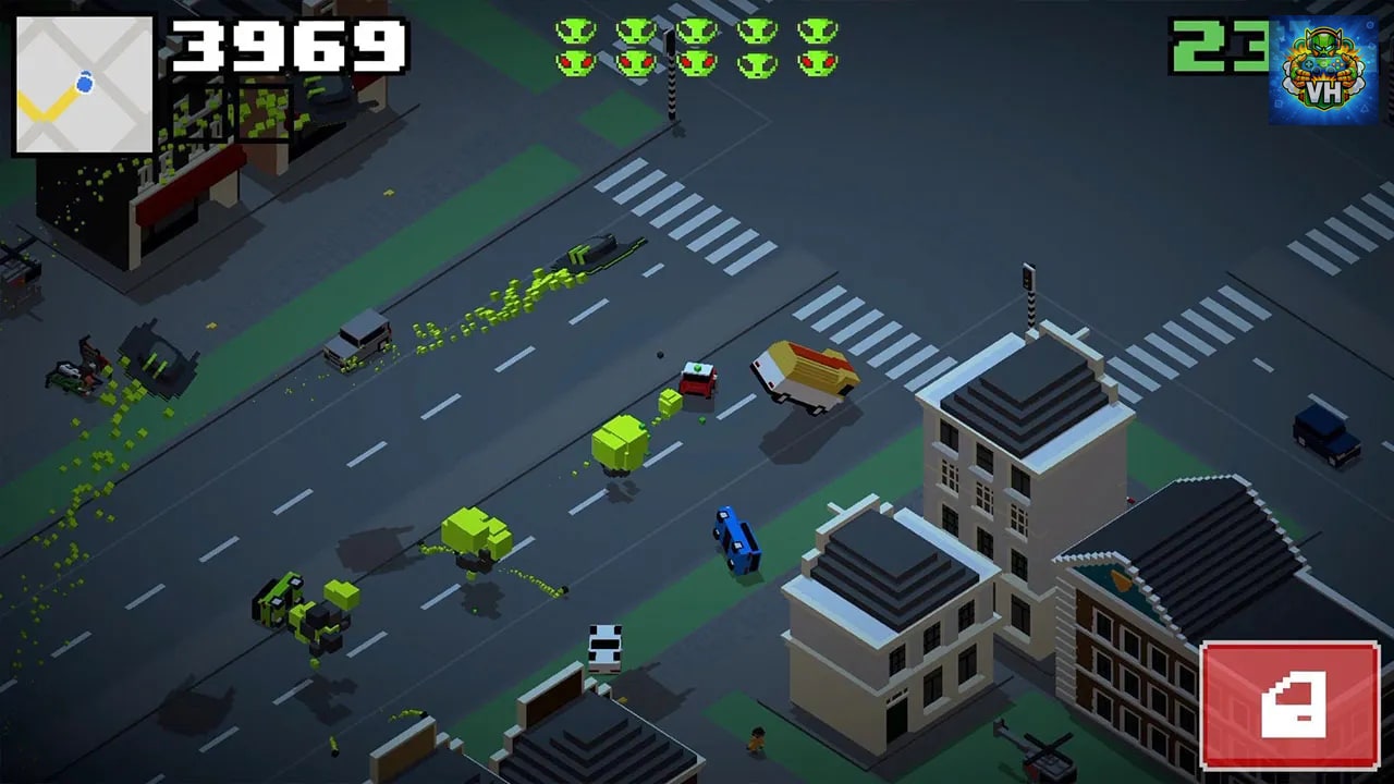 Smashy Road: Wanted 2 Nintendo Switch - ảnh màn hình 3