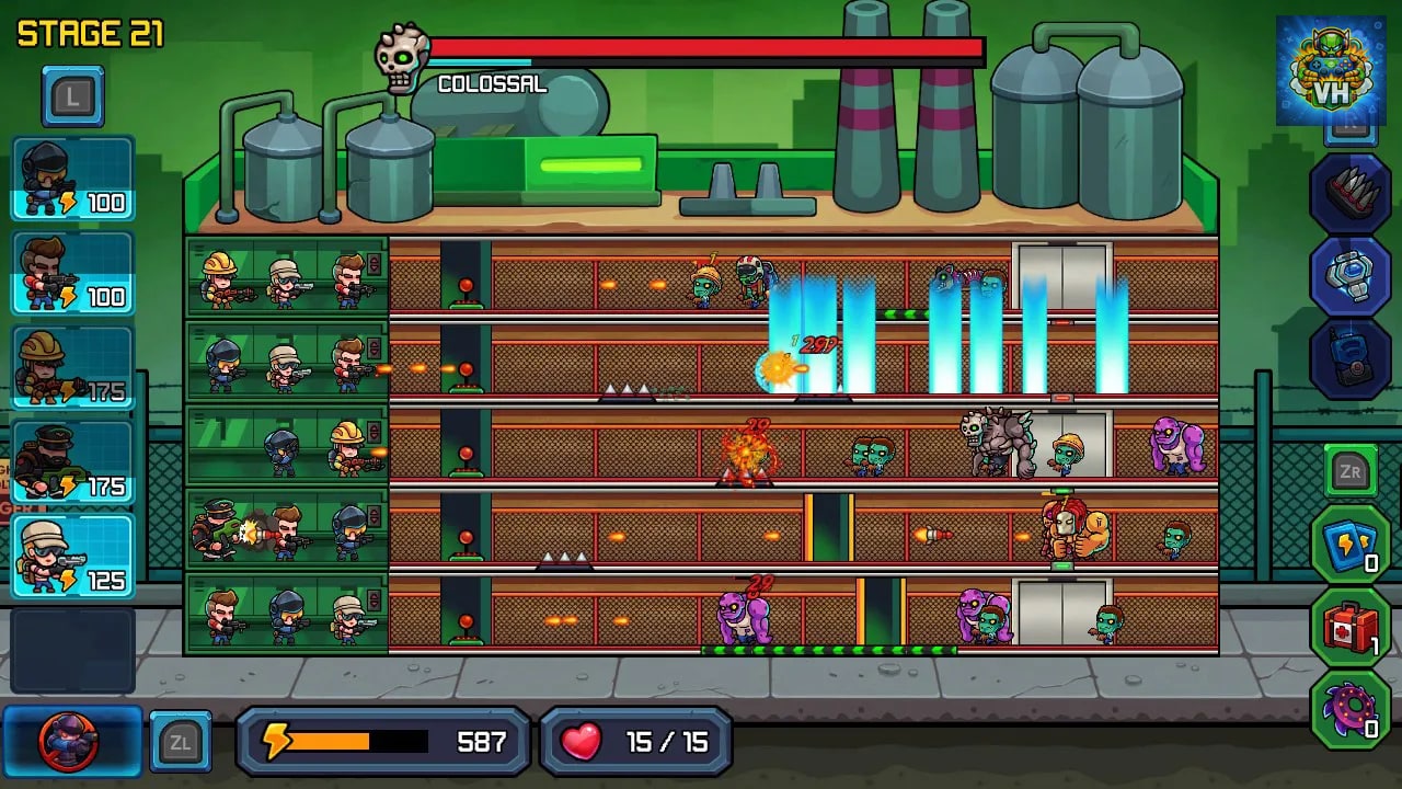 Zombo Buster Advance Nintendo Switch - ảnh màn hình 4