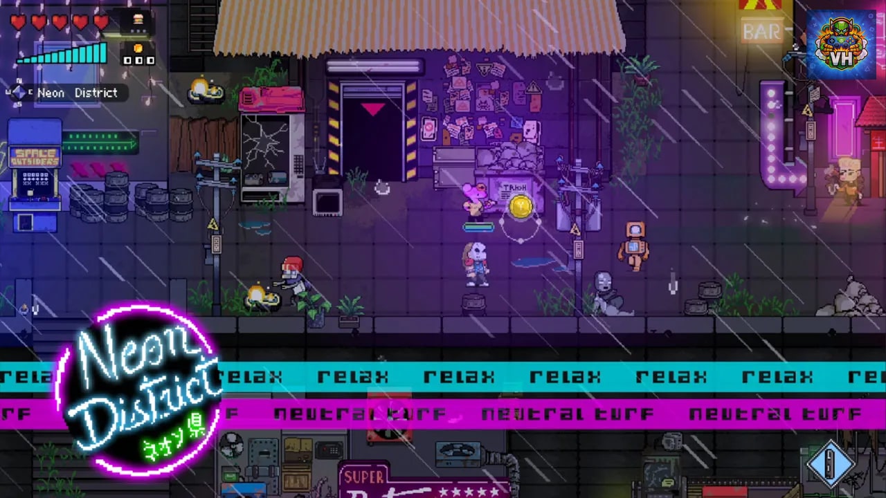 Neon City Riders Nintendo Switch - ảnh màn hình 1