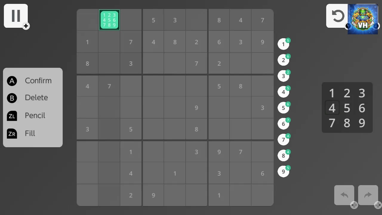 Sudoku Universe Nintendo Switch - ảnh màn hình 9