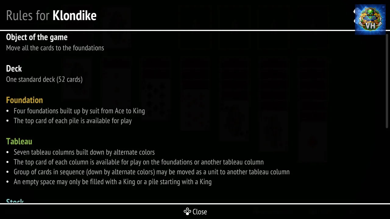 Klondike Solitaire Collection Nintendo Switch - ảnh màn hình 3