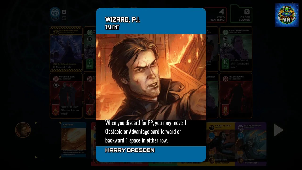 The Dresden Files Cooperative Card Game Nintendo Switch - ảnh màn hình 1