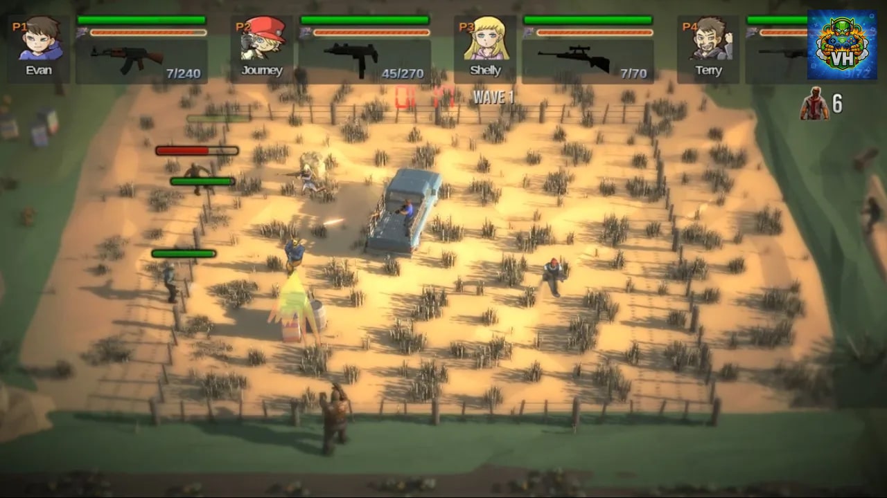 Last 4 Alive: Escape From Zombies Nintendo Switch - ảnh màn hình 7