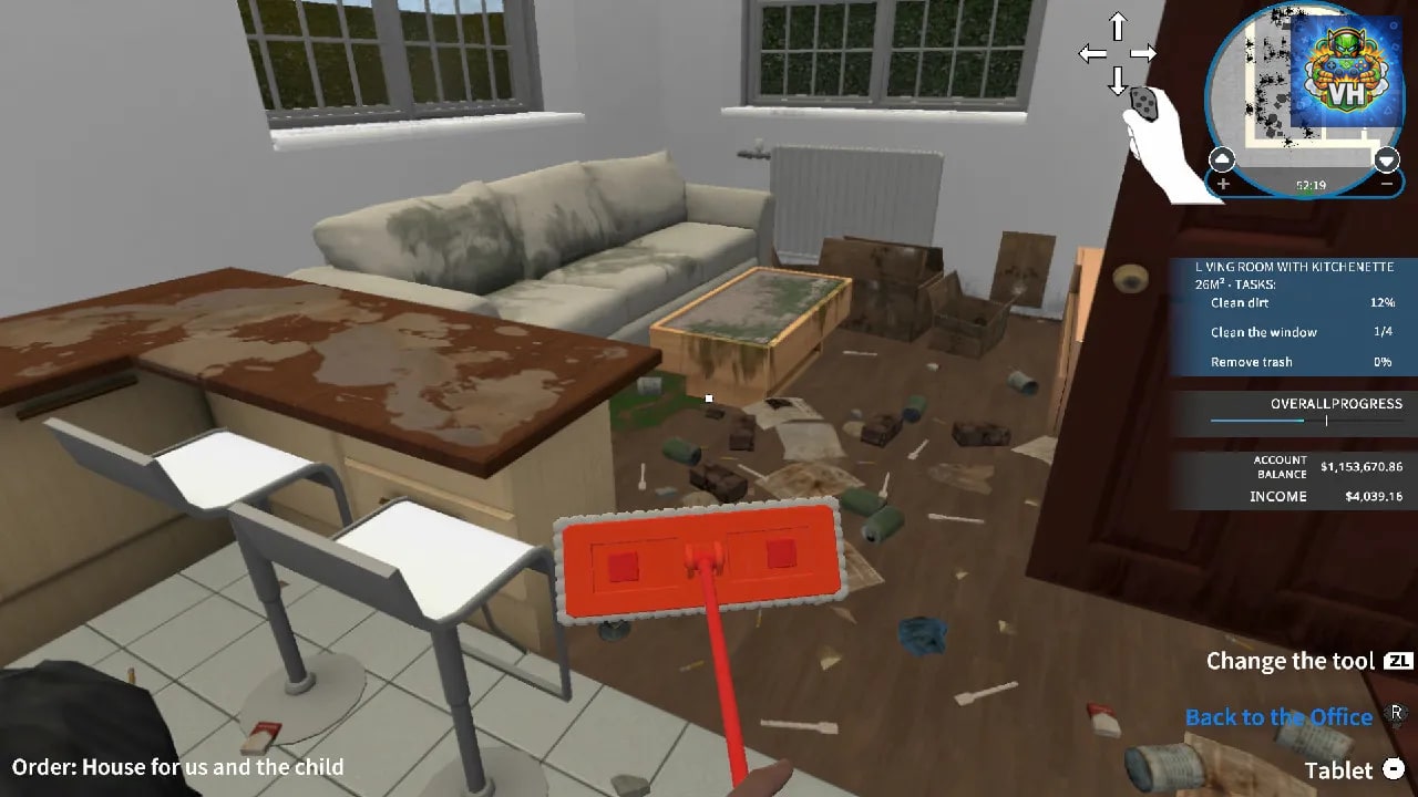 House Flipper Nintendo Switch - ảnh màn hình 1