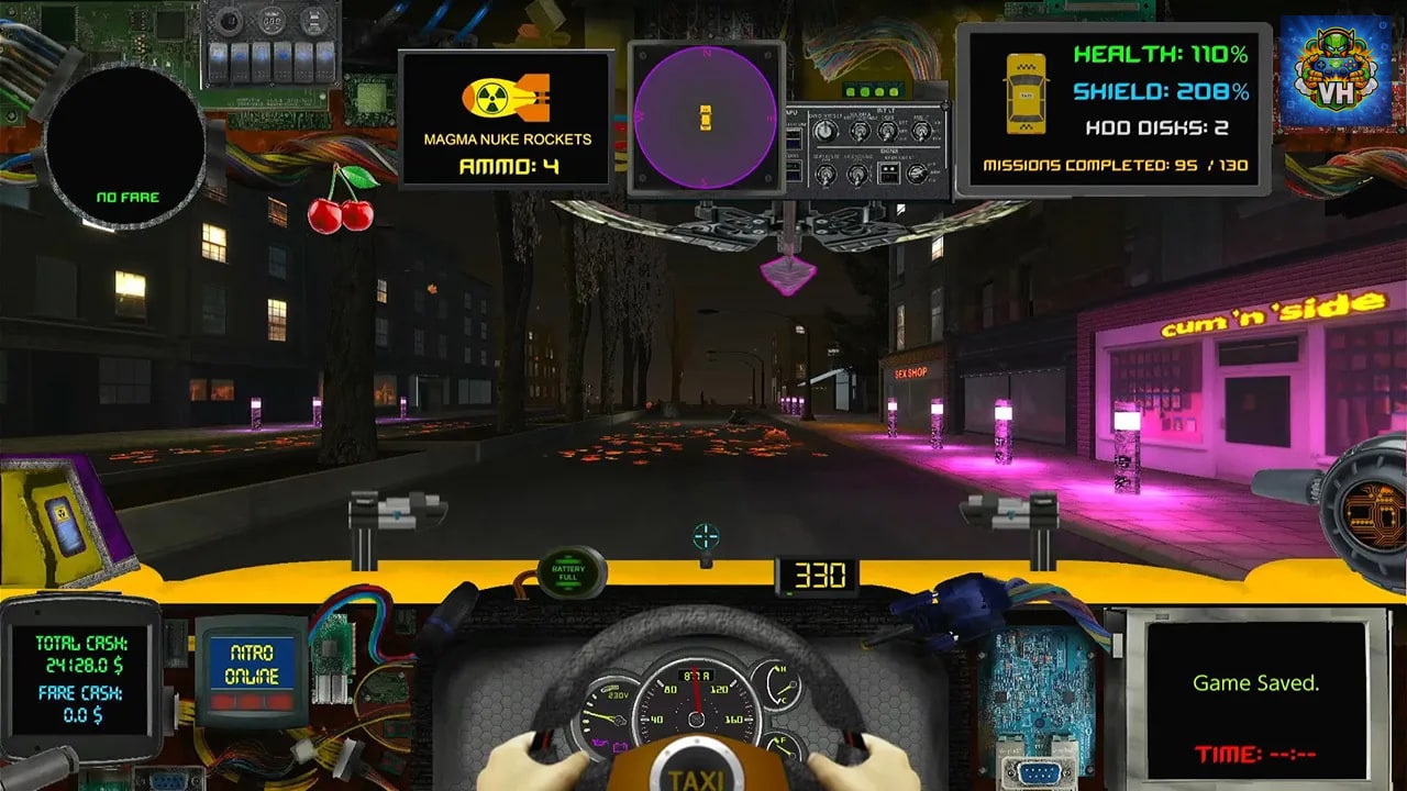 CyberTaxi Nintendo Switch - ảnh màn hình 1