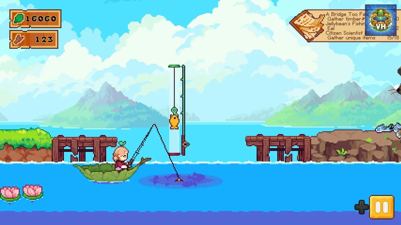 Luna's Fishing Garden Nintendo Switch - ảnh màn hình 2
