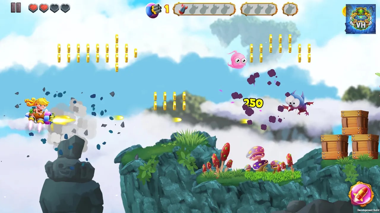 Skyland Rush - Air Raid Attack Nintendo Switch - ảnh màn hình 2