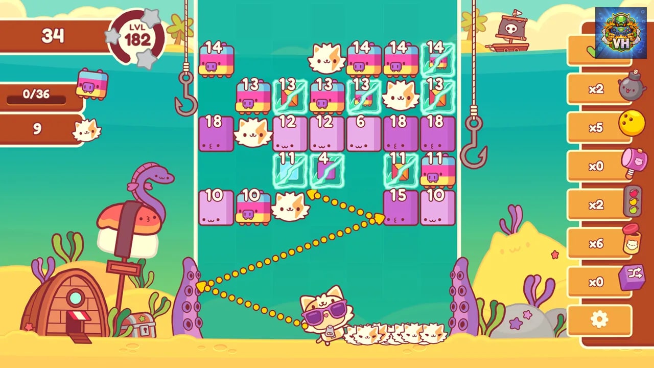 Piffle: A Cat Puzzle Adventure Nintendo Switch - ảnh màn hình 6