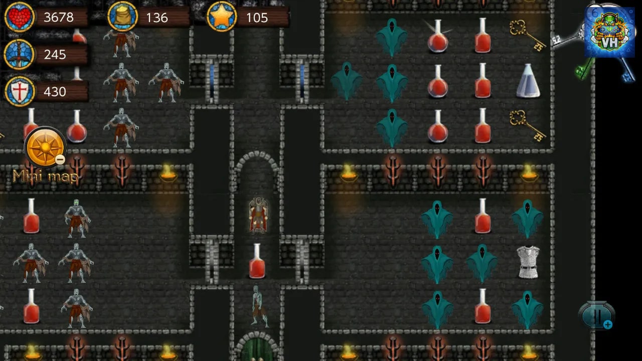 Dark Tower: RPG Dungeon Puzzle Nintendo Switch - ảnh màn hình 4