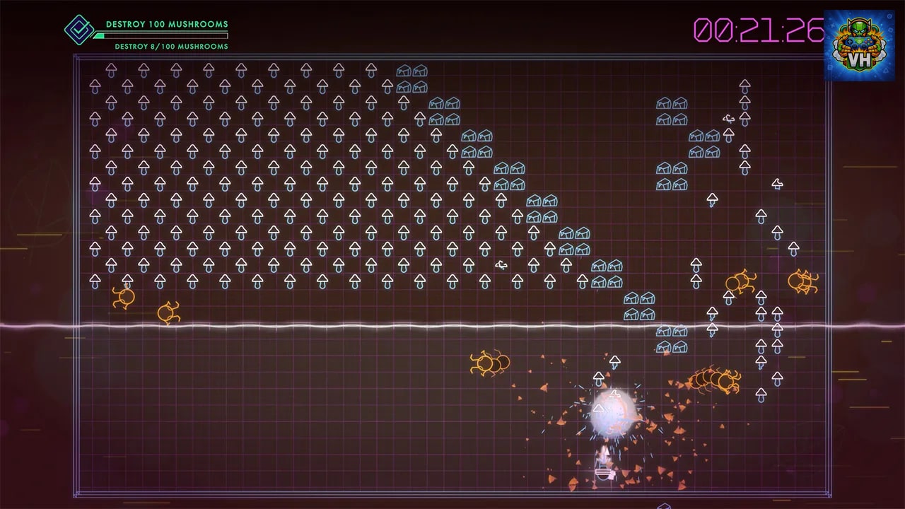 Centipede: Recharged Nintendo Switch - ảnh màn hình 5