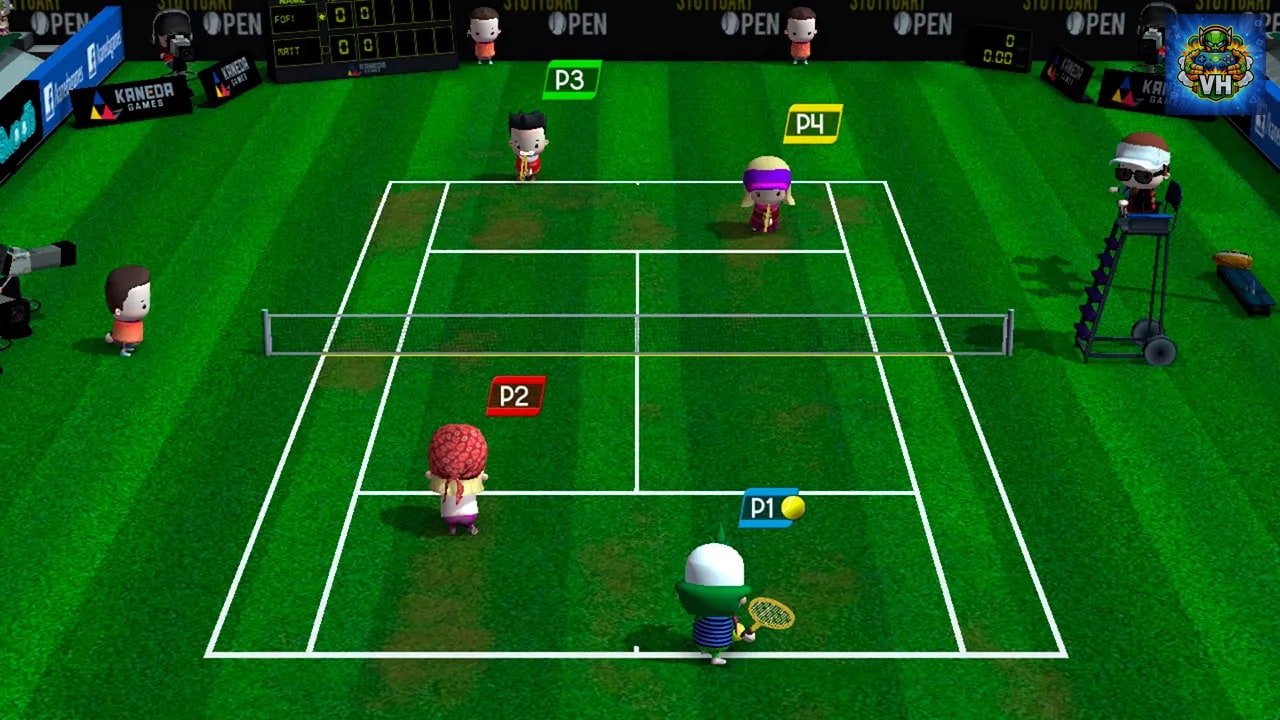 Smoots World Cup Tennis Nintendo Switch - ảnh màn hình 1