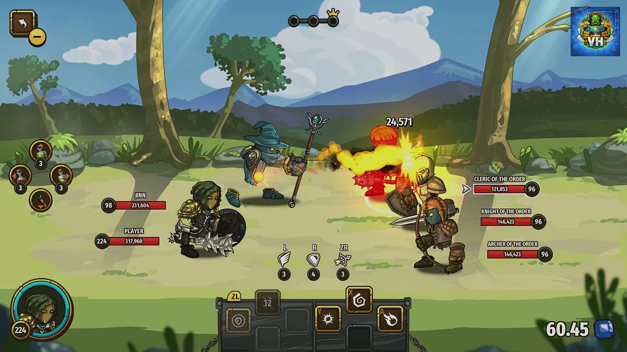 Swords & Souls: Neverseen Nintendo Switch - ảnh màn hình 4
