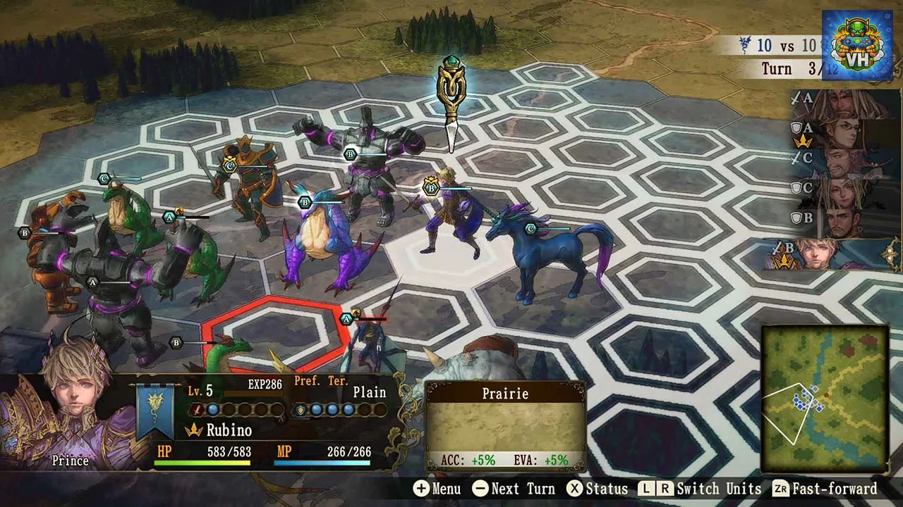 BRIGANDINE The Legend of Runersia Nintendo Switch - ảnh màn hình 4