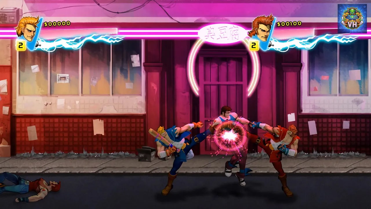 Double Dragon Neon Nintendo Switch - ảnh màn hình 3
