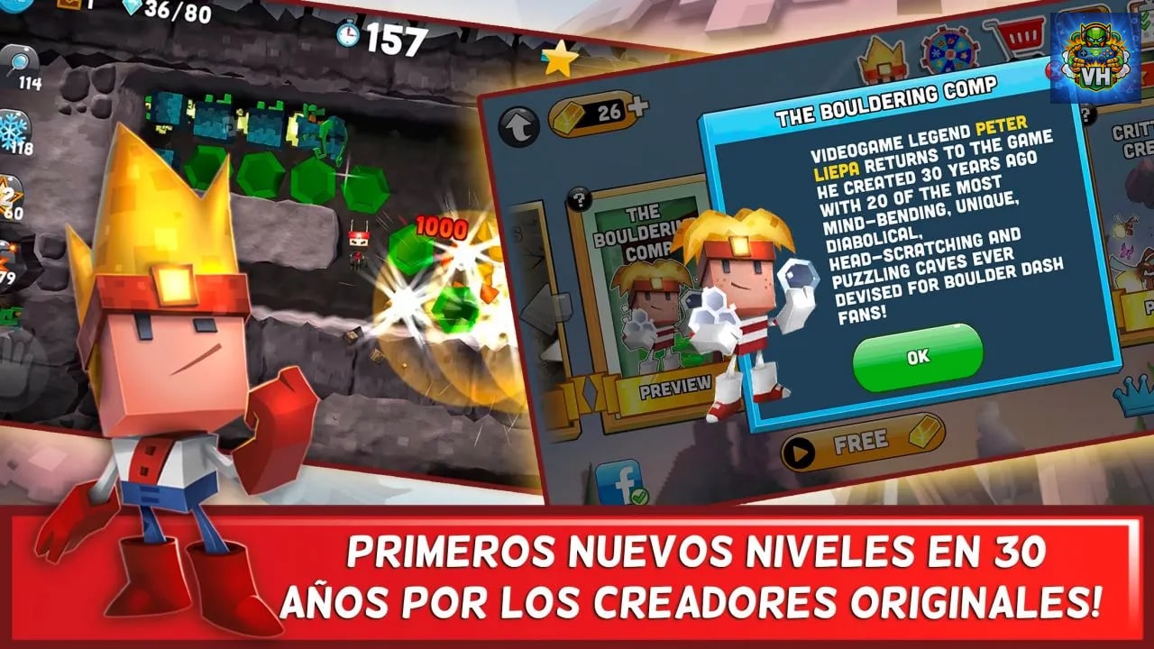 Boulder Dash 30th Anniversary Nintendo Switch - ảnh màn hình 6