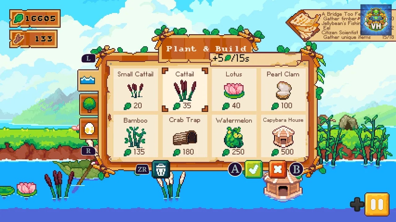 Luna's Fishing Garden Nintendo Switch - ảnh màn hình 4