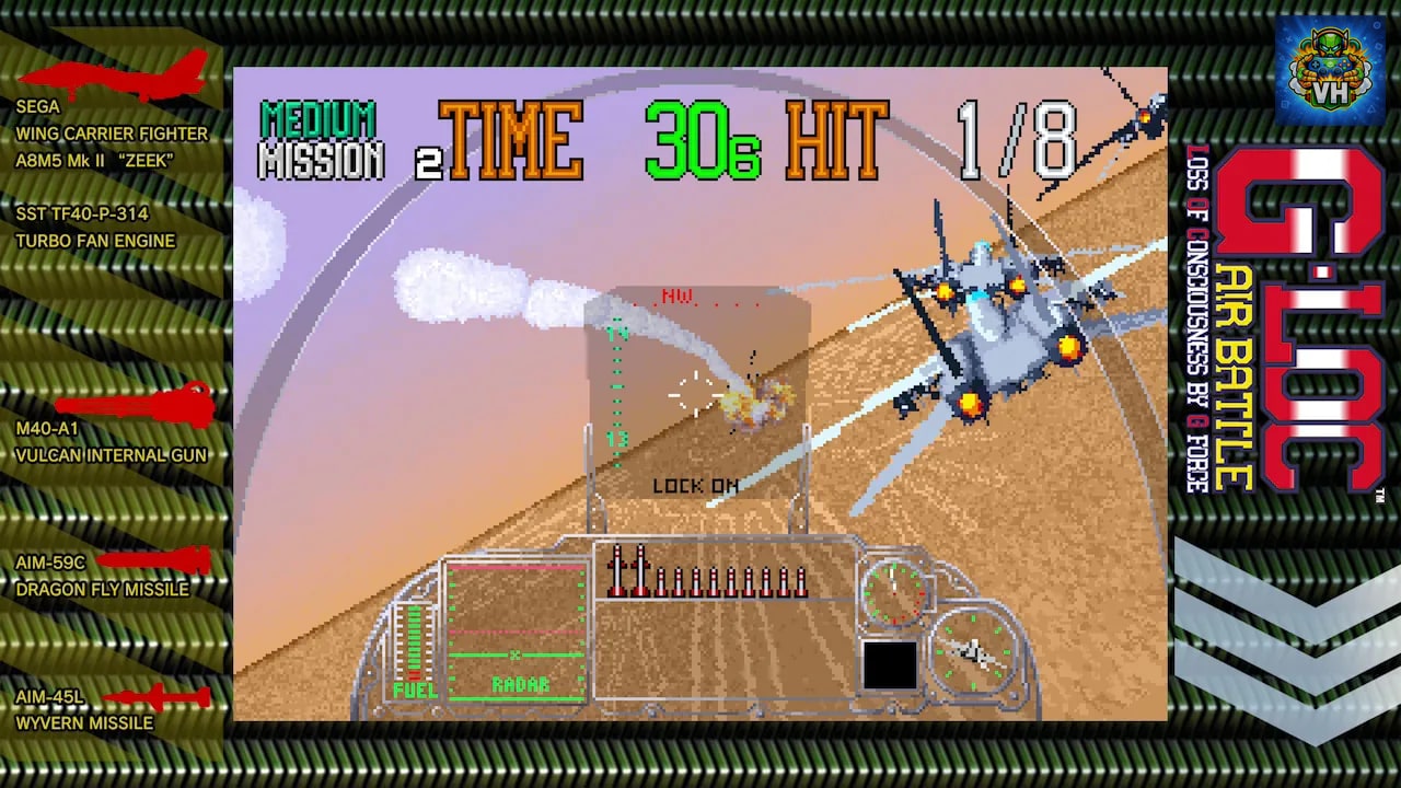 SEGA AGES G-LOC AIR BATTLE Nintendo Switch - ảnh màn hình 7