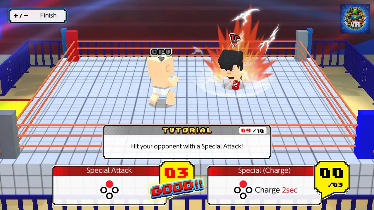 Chiki-Chiki Boxy Pro Wrestling Nintendo Switch - ảnh màn hình 4