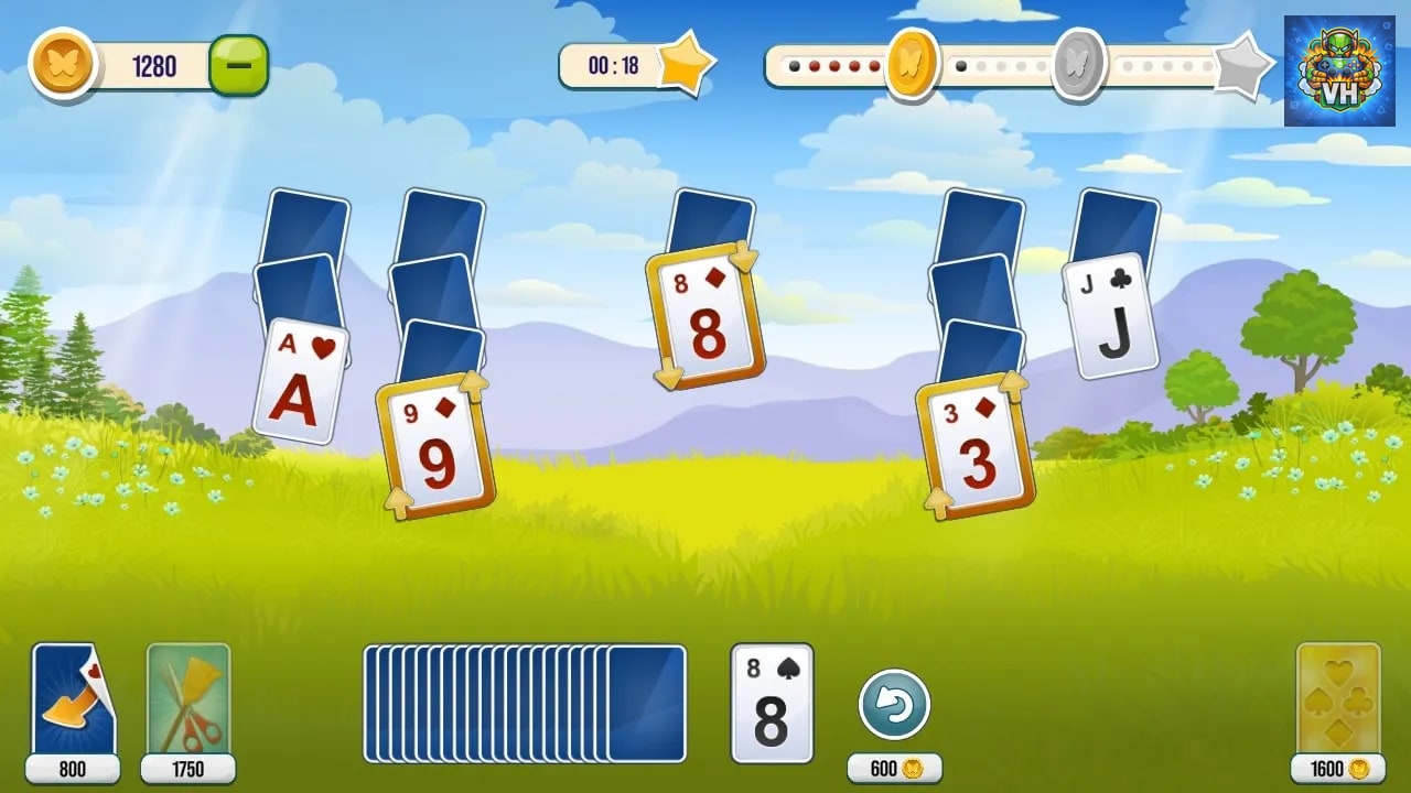 Solitaire TriPeaks Flowers Nintendo Switch - ảnh màn hình 7