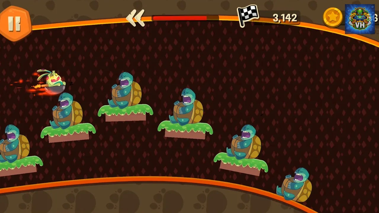 Rocket Rabbit - Coin Race Nintendo Switch - ảnh màn hình 1