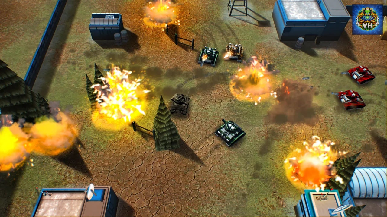 Tank Battle Heroes Nintendo Switch - ảnh màn hình 1