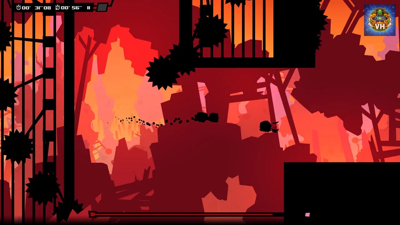 Super Meat Boy Forever Nintendo Switch - ảnh màn hình 1