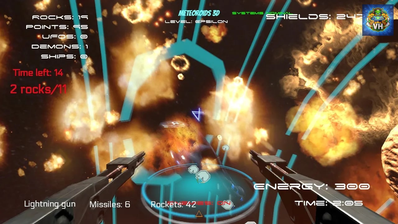 Meteoroids 3D Nintendo Switch - ảnh màn hình 1
