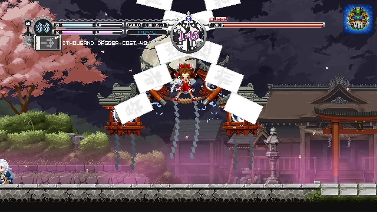Touhou Luna Nights Nintendo Switch - ảnh màn hình 4