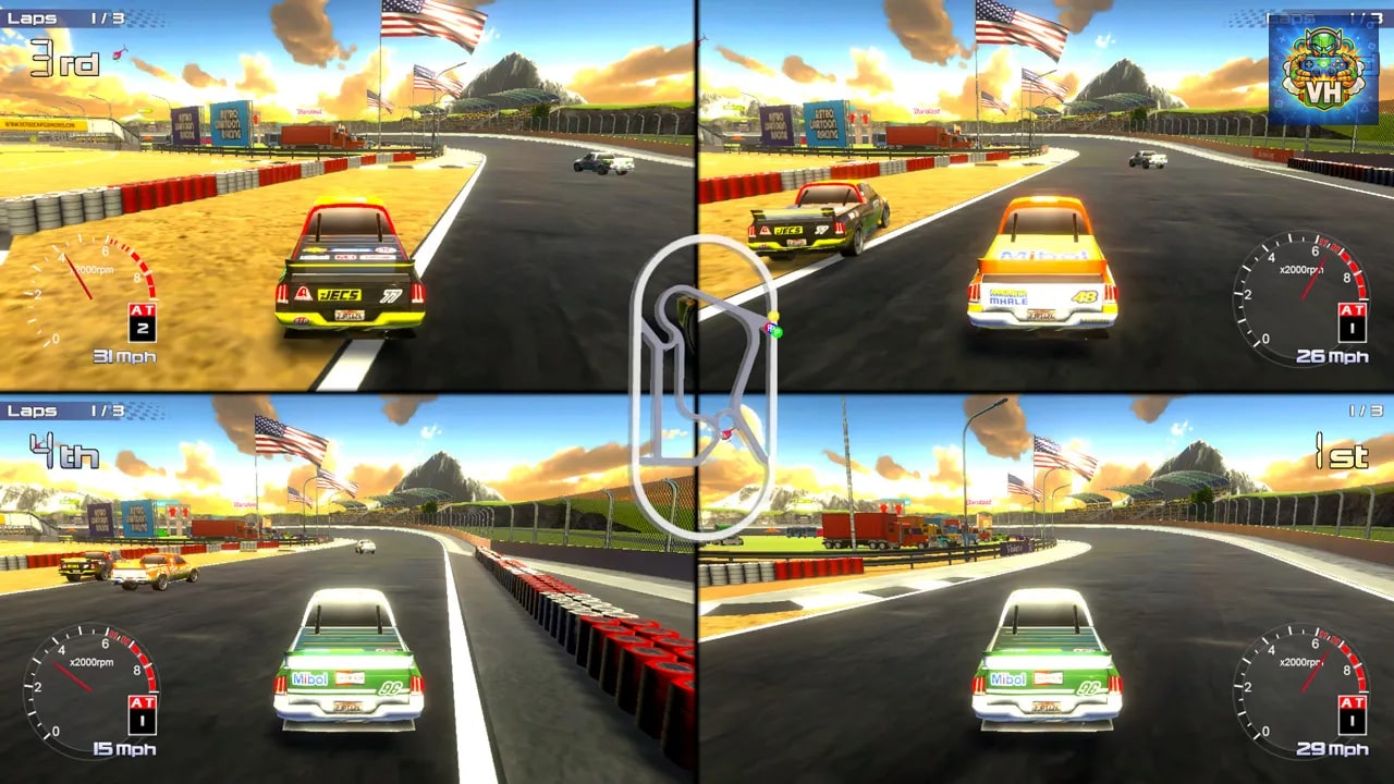 Speed Truck Racing Nintendo Switch - ảnh màn hình 7