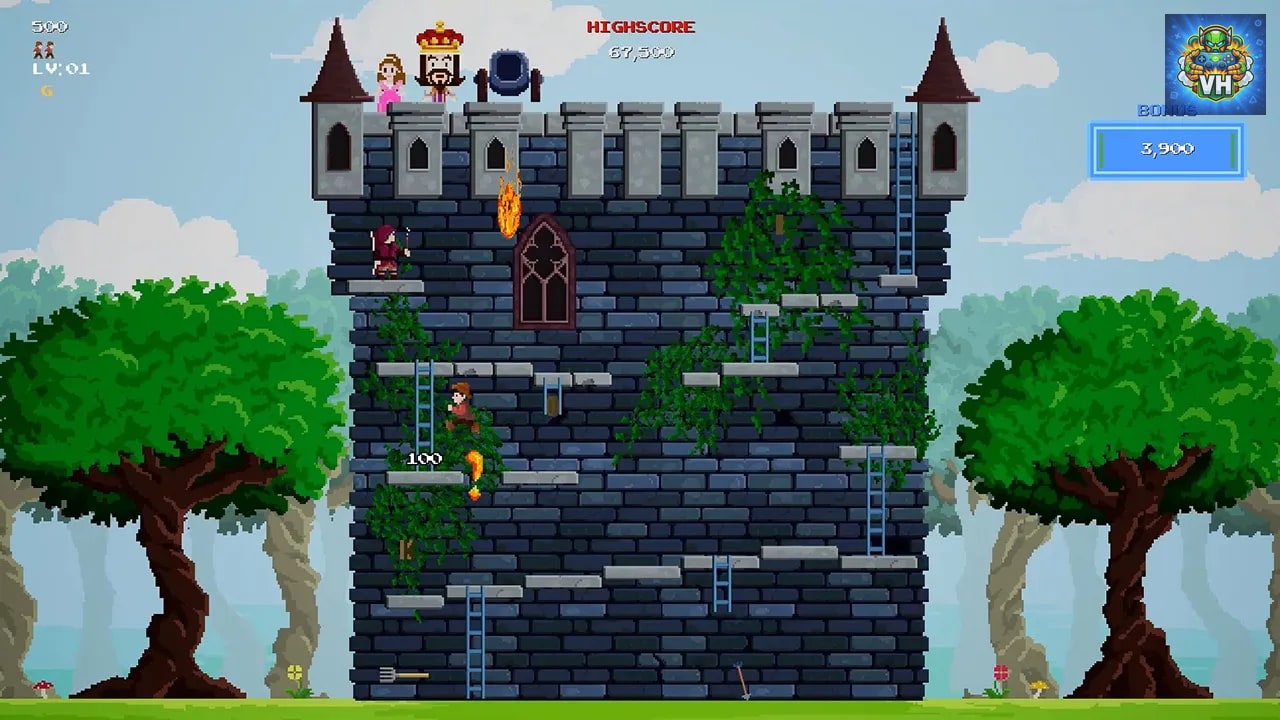 Castle Kong Nintendo Switch - ảnh màn hình 3
