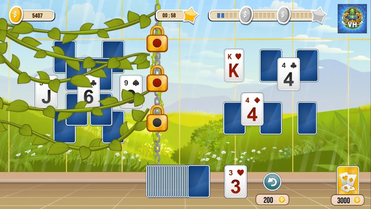 Solitaire TriPeaks Flowers Nintendo Switch - ảnh màn hình 6