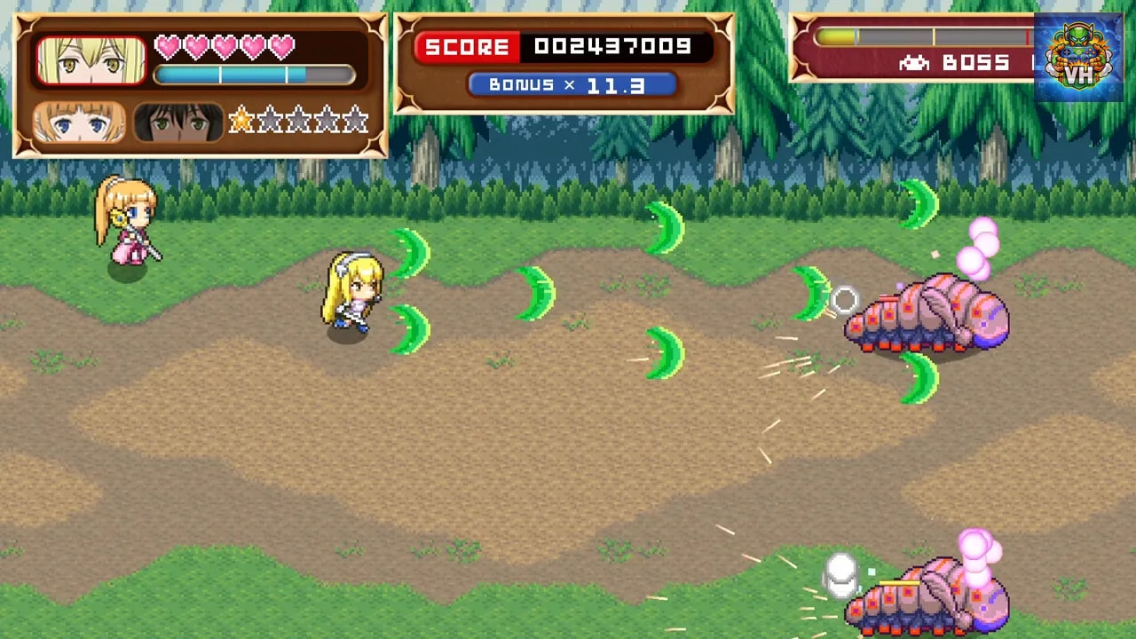 Is it Wrong to Try to Shoot 'em up Girls in a Dungeon? Nintendo Switch - ảnh màn hình 2