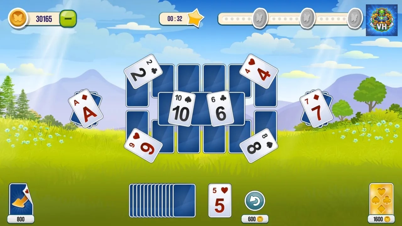 Solitaire TriPeaks Flowers Nintendo Switch - ảnh màn hình 3